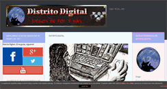 Desktop Screenshot of distrito-digital.com