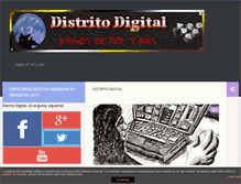 Tablet Screenshot of distrito-digital.com